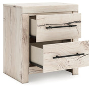 Lawroy - Light Natural - Two Drawer Night Stand - JaxCo Furniture