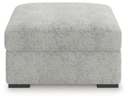 Cuddle Plush - Arctic - Oversized Accent Ottoman - JaxCo Furniture