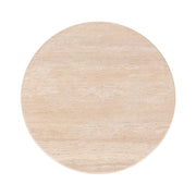 Malani - Travertine Gathering Table - JaxCo Furniture