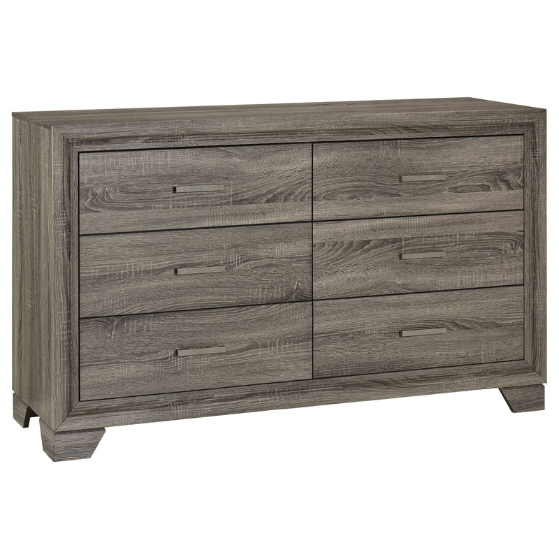 Wright - 6-Drawer Dresser Cabinet - JaxCo Furniture