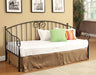 Grover - Metal Twin Daybed - Black - JaxCo Furniture