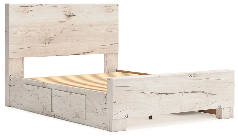 Lawroy - Panel Bed With Storage - JaxCo Furniture