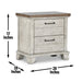 Bear Creek - Accent Nightstand - JaxCo Furniture