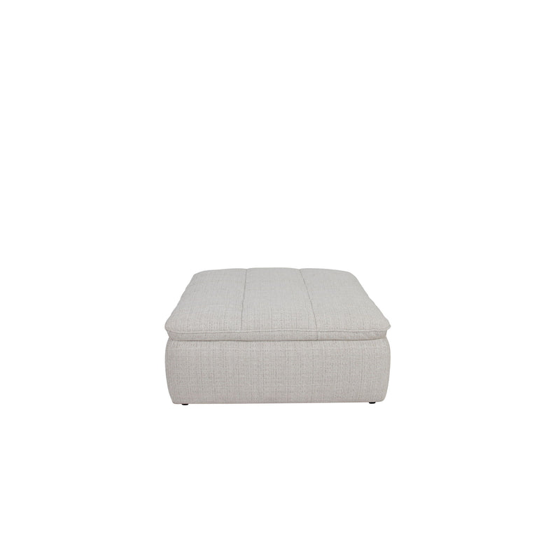 Lino - Ottoman - Oat - JaxCo Furniture