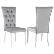 Kerwin - Velvet Upholstered Dining Side Chair (Set of 2) - JaxCo Furniture