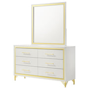 Lucia - 6-Drawer Dresser - JaxCo Furniture