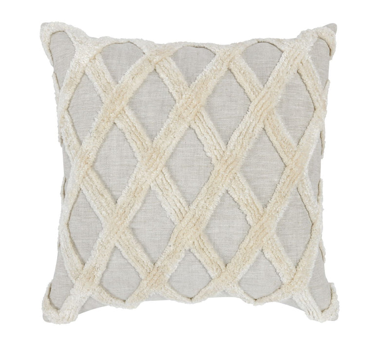 Cinch - CH Ellett Pillow - Natural/Ivory - JaxCo Furniture