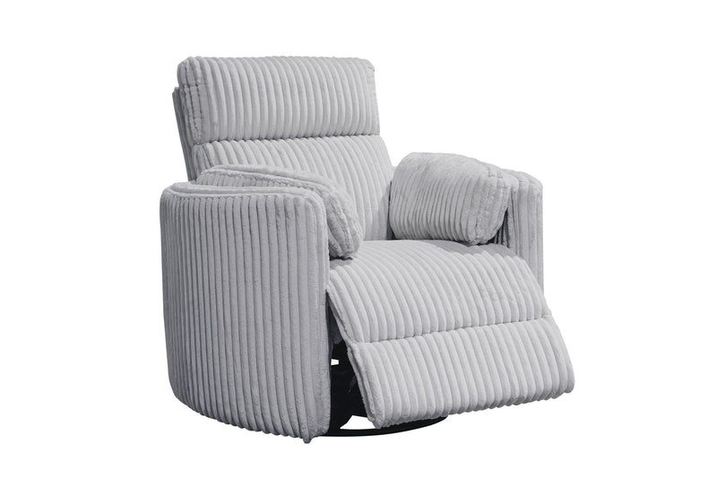 Radius - Swivel Power Glider Recliner - JaxCo Furniture