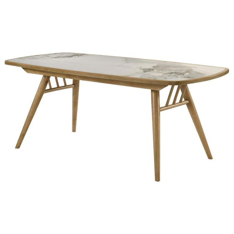 Croyden - 73" Rectangular Dining Table - Weathered Natural - JaxCo Furniture