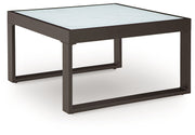 Beachloft - Black / Gray - Square Cocktail Table - JaxCo Furniture