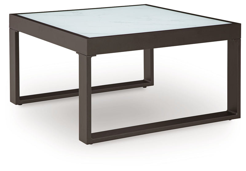 Beachloft - Black / Gray - Square Cocktail Table - JaxCo Furniture