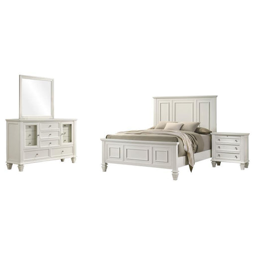 Sandy Beach - Panel Bed Bedroom Set - JaxCo Furniture