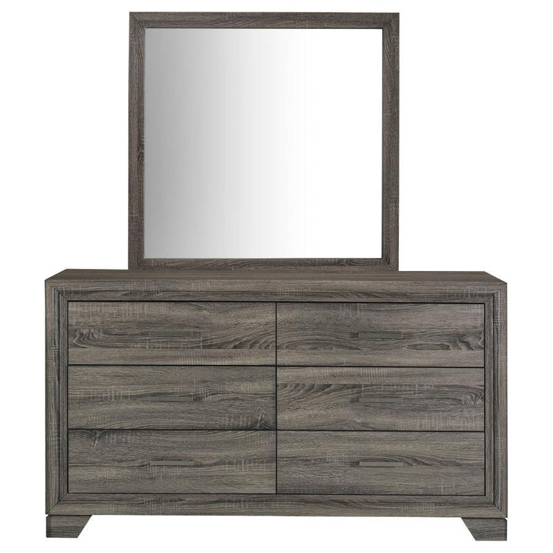 Wright - 6-Drawer Dresser Cabinet - JaxCo Furniture