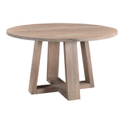 Tanya - Round Dining Table - Gray - JaxCo Furniture