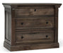 Adelaide - Wood 3 Drawer Nightstand - Cocoa Brown - JaxCo Furniture