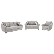 Tomkins - Boucle Upholstered Sofa Set - JaxCo Furniture