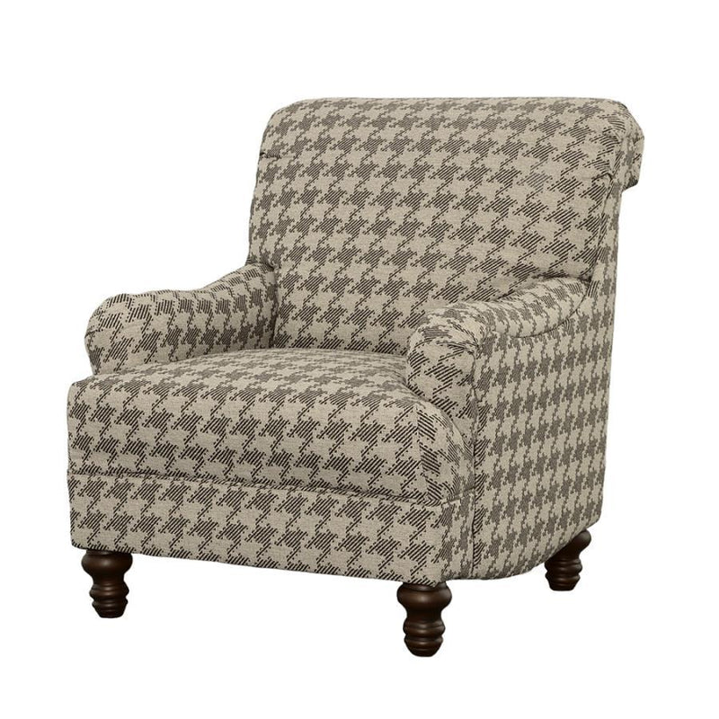 Glenn - Upholstered English Arm Accent Chair - JaxCo Furniture