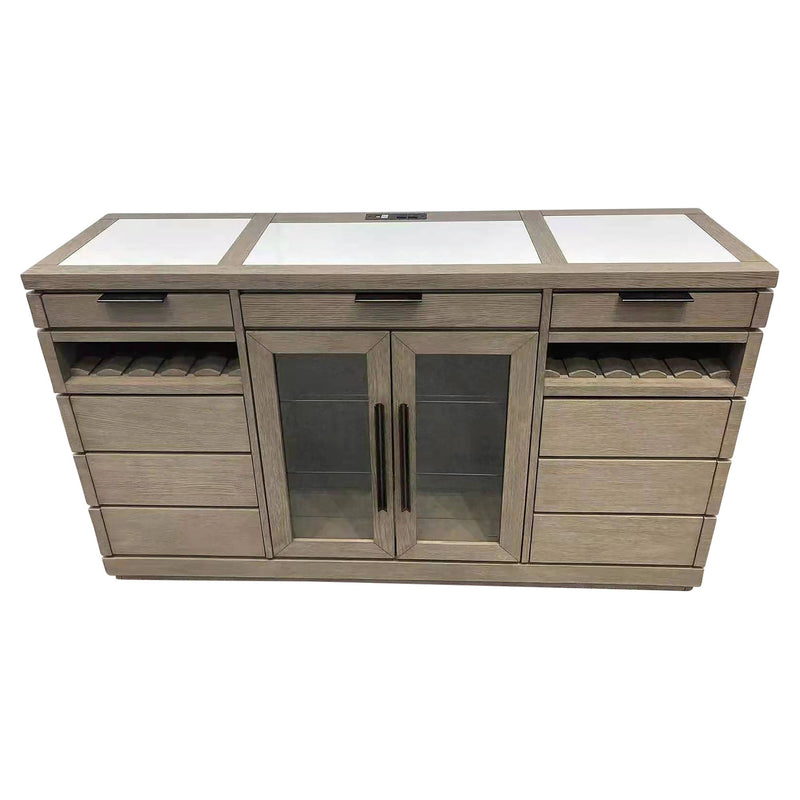 Pure Modern Dining - Buffet Server - Moonstone - JaxCo Furniture