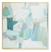 Wynburn - White / Blue / Green - Wall Art - JaxCo Furniture