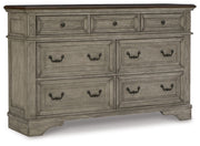 Lodenbay - Antique Gray - Dresser - JaxCo Furniture