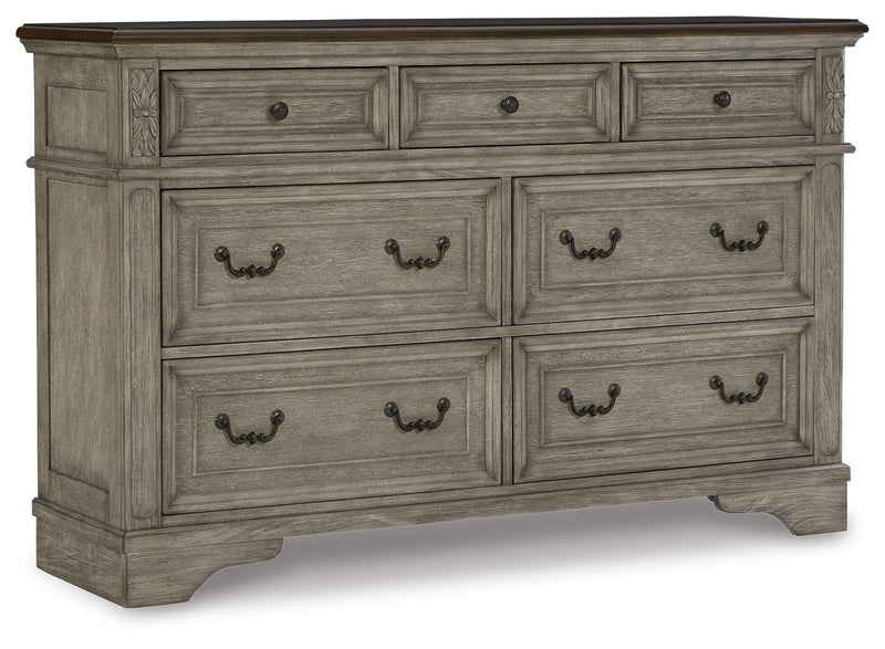 Lodenbay - Antique Gray - Dresser - JaxCo Furniture