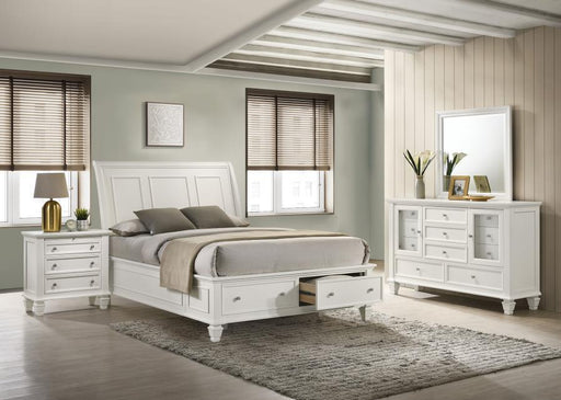 Sandy Beach - Storage Bed Bedroom Set - JaxCo Furniture