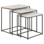 Medora - Marble Top Nesting Table Set - JaxCo Furniture