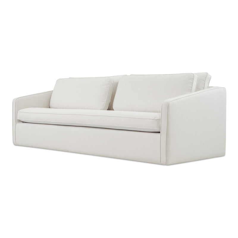 Phoebe - Stationary Sofa - White - JaxCo Furniture