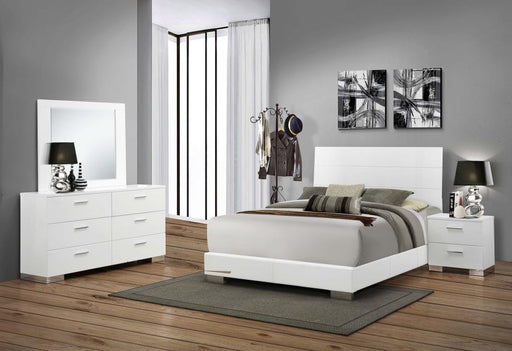 Felicity - Contemporary Panel Bed Bedroom Set - JaxCo Furniture