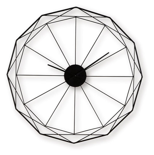 Arkthorne - Black - Wall Clock - JaxCo Furniture