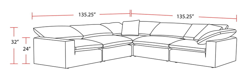 Exhale - Modular Group A - JaxCo Furniture