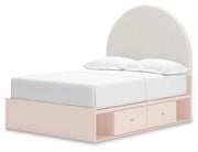 Wistenpine - Upholstered Panel Bed With Storage - JaxCo Furniture