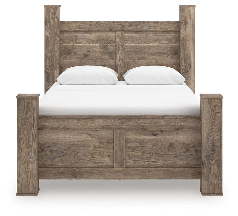 Rusticott - Poster Bed - JaxCo Furniture