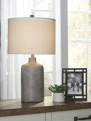 Linus - Antique Black - Ceramic Table Lamp - JaxCo Furniture