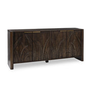 Ledro - Wood 4 Door Buffet - JaxCo Furniture