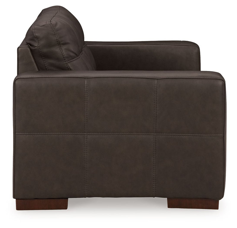 Luigi - Thunder - Loveseat - JaxCo Furniture