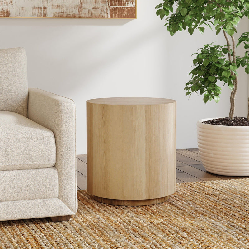 Layne - Round End Table - JaxCo Furniture