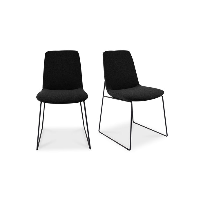 Ruth - Dining Chair Chair (Set of 2) - Black - JaxCo Furniture