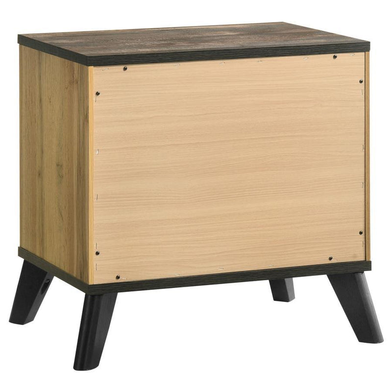 Kaywood - 2-Drawer Nightstand Bedside Table - Natural Pine - JaxCo Furniture