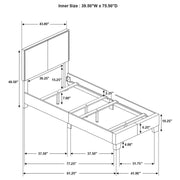 Boyd - Upholstered Panel Bed - JaxCo Furniture