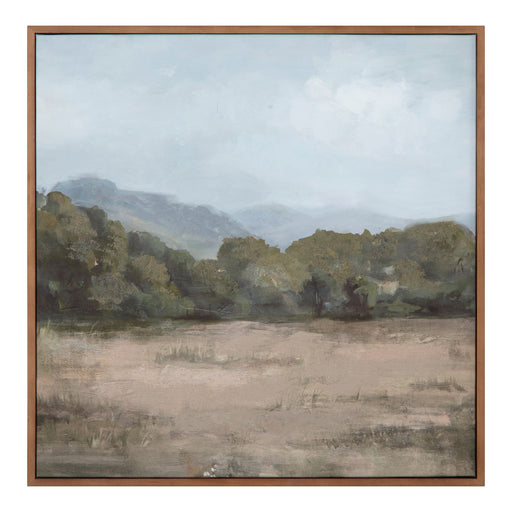 Fair - Woodlands Framed Painting - Light Brown / Green - JaxCo Furniture