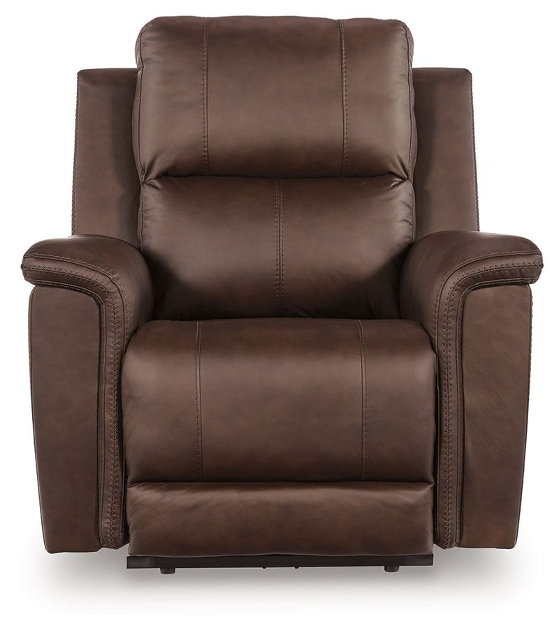 Bleckley - Power Recliner With Adjustable Headrest - JaxCo Furniture