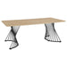 Altus - Composite Wood Dining Table - Natural Oak - JaxCo Furniture