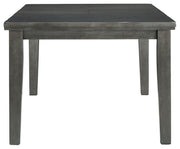 Hallanden - Gray - Rectangular Dining Room Butterfly Extension Table - JaxCo Furniture