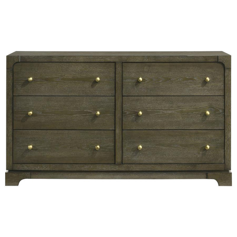 Gran Park - 6-Drawer Dresser Cabinet - JaxCo Furniture