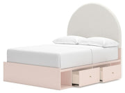 Wistenpine - Upholstered Panel Bed With Storage - JaxCo Furniture