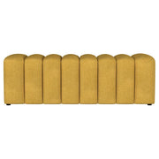 Summer - Fabric Upholstered Tufted Accent Bench - JaxCo Furniture