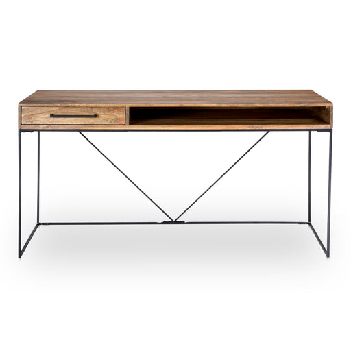 Colvin - Desk - Natural - JaxCo Furniture