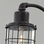 Jae - Metal Desk Lamp  - Antique Black - JaxCo Furniture