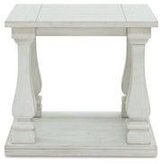 Arlendyne - Antique White - Rectangular End Table - JaxCo Furniture